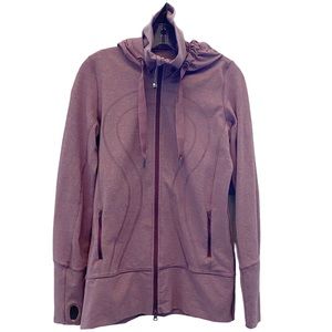 LuLuLemon Athletics Size 8 Full Zip Hooded Scuba Jacket